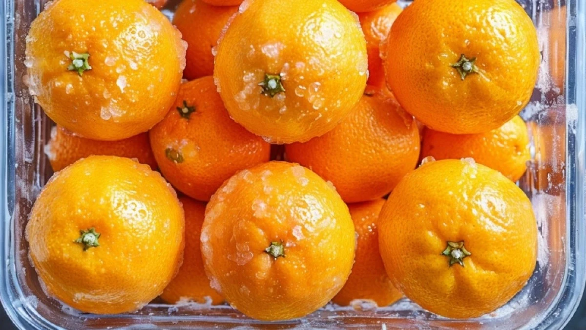 Pomarańcza z zamrażarki: sekretny składnik deserów rodem z gwiazdki Michelin
