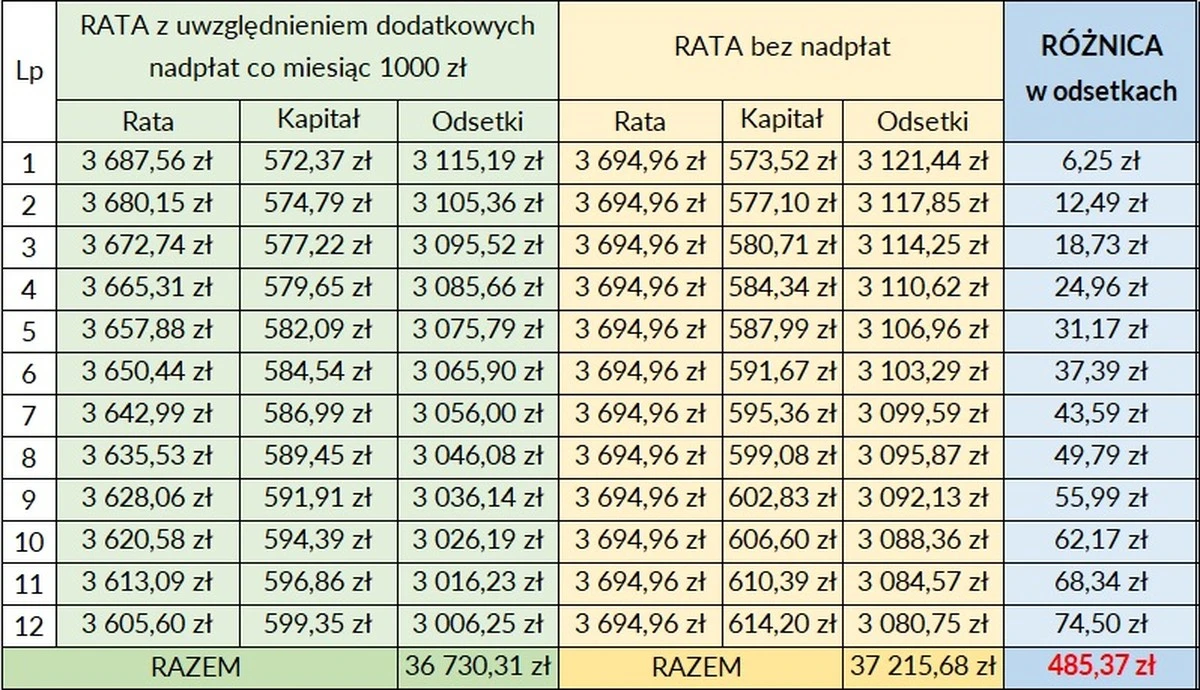 Jak przyspieszyć spłatę kredytu i zmniejszyć zadłużenie o połowę? - image 1
