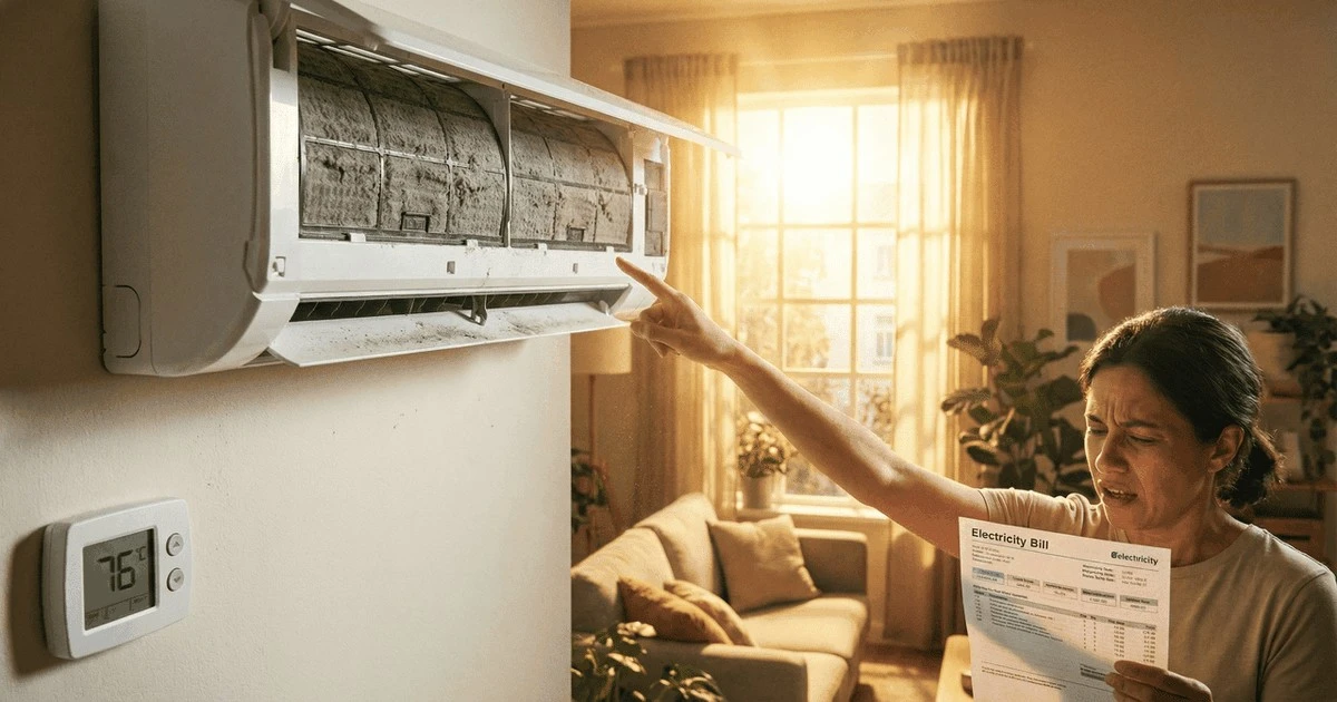 Brudna klimatyzacja potraja rachunek za prąd. Uniknij tego błędu!
