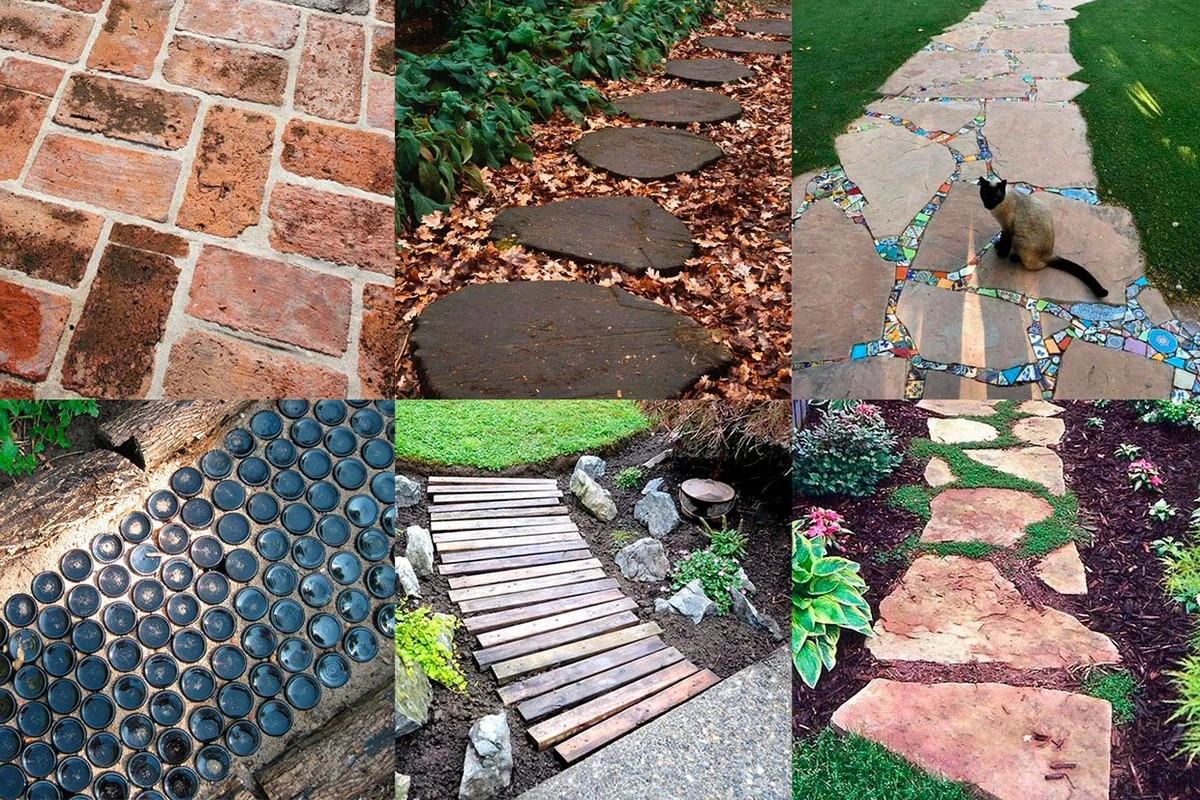 Zrób własne, designerskie płytki na ścieżki z cementu i plastikowych skrzynek - image 1