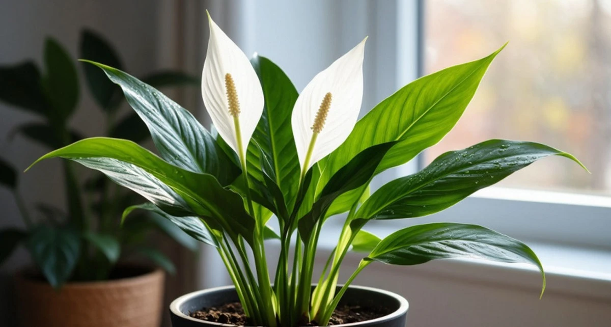 Sprawdź tę wiosenną magię dla spathiphyllum: 1 gram na litr wody, a kwiaty pojawią się jeden po drugim