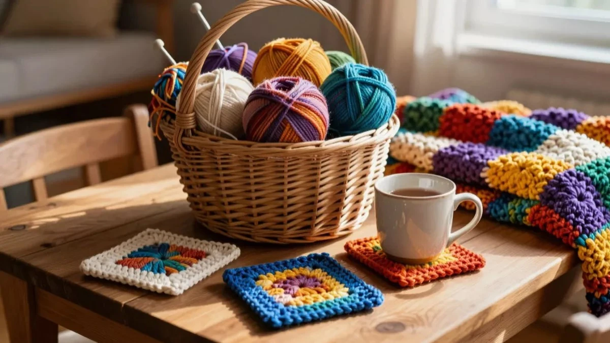 Resztki włóczki i nici: 7 uroczych sposobów na przytulność w domu i prezenty DIY