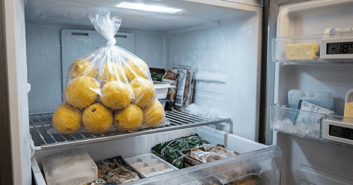 Jak mrozić całe cytryny? Ten trik zaskoczy każdego kucharza i potroi ilość soku.