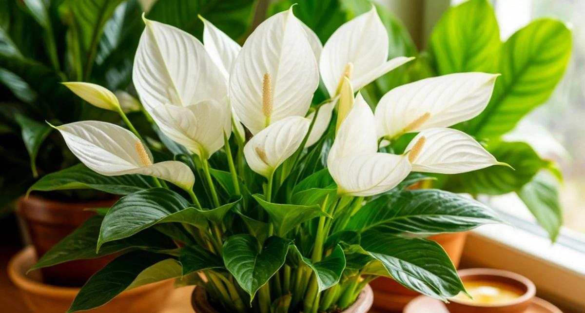 Domowy sposób, który sprawi, że spathiphyllum zakwitnie przez cały rok. Zapomnij o drogich nawozach!