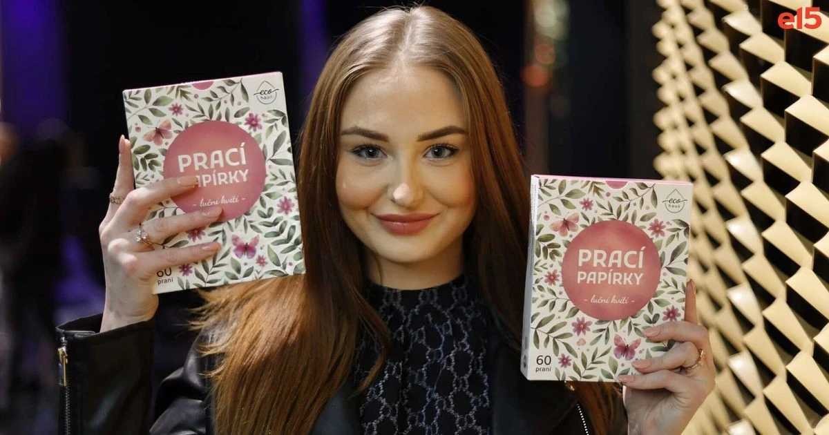 Od papierku do prania do biznesu wartego miliony. Studentka z Liberca podbiła drogerie bez inwestorów.