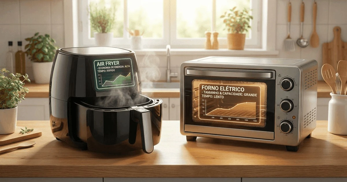 Air fryer kontra piekarnik elektryczny: co bardziej obciąża rachunek za prąd?