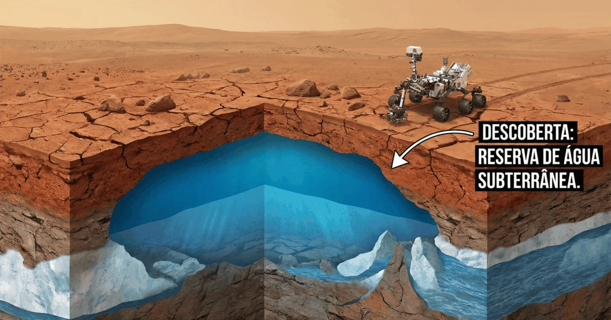 Nasa ujawnia: Woda na Marsie nigdy nie zniknęła, a stworzyła podziemne królestwa dla życia.