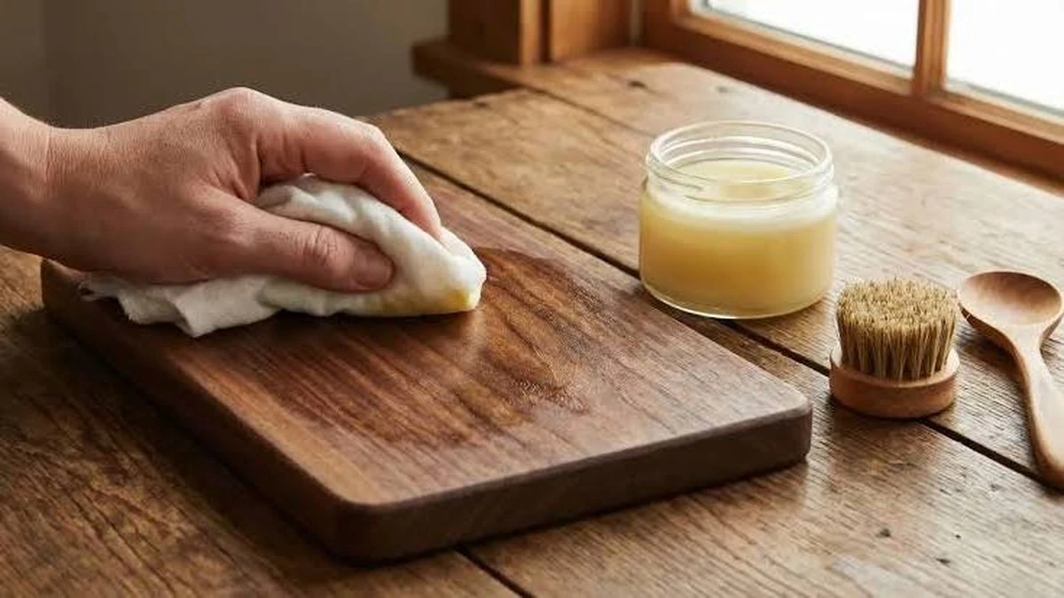 Zapomnij o wosku: oto naturalny produkt, który czyści i odżywia drewno lepiej niż cokolwiek innego