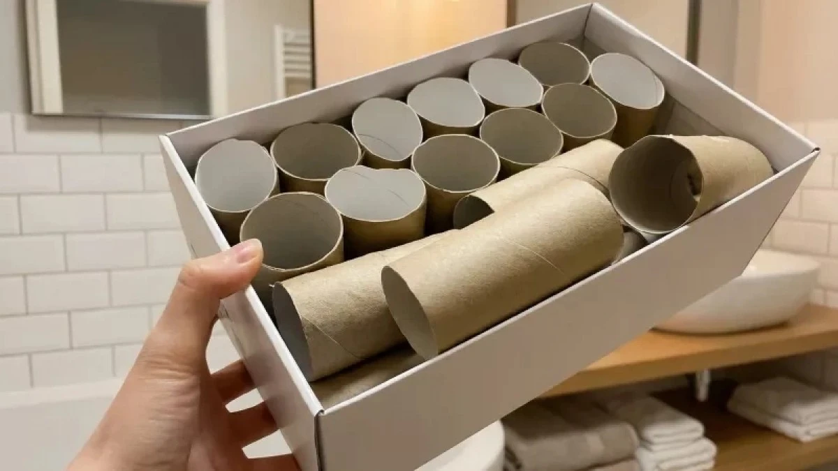 Rolki po papierze toaletowym? S