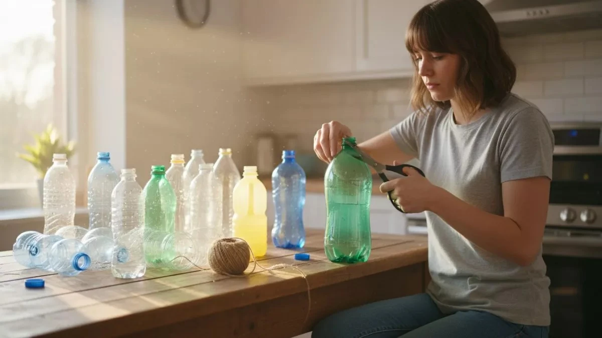 Stare butelki plastikowe: 10 genialnych pomysłów na kuchnię i ogród odzyskanych z „śmieci”