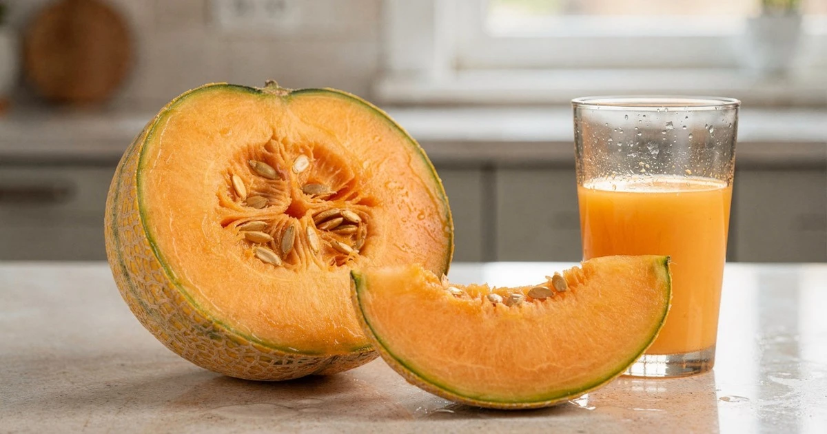 Melon: Twoja tajna broń przeciwko paleniu w przełyku i wzdęciom