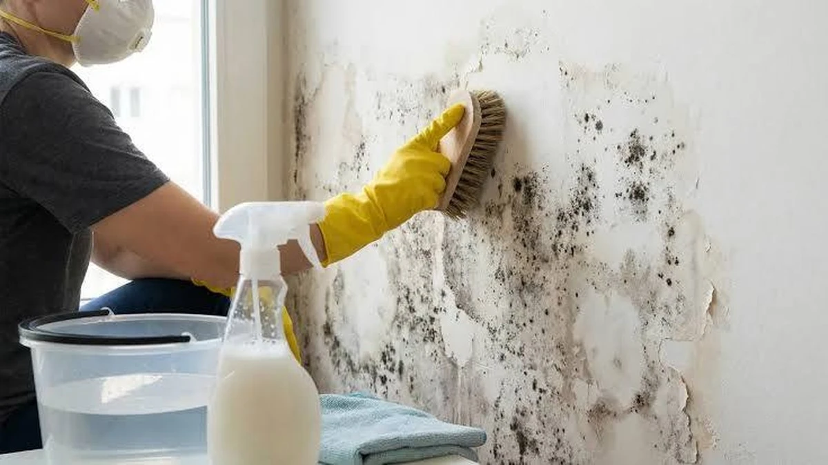 Jak pozbyć się pleśni ze ścian bez wybielacza? Najskuteczniejsza naturalna metoda
