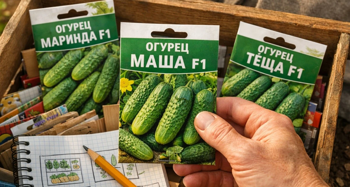 Koniec lutego: te 3 odmiany ogórków kupuję co roku – każda z nich ma 7 pędów w pęczku