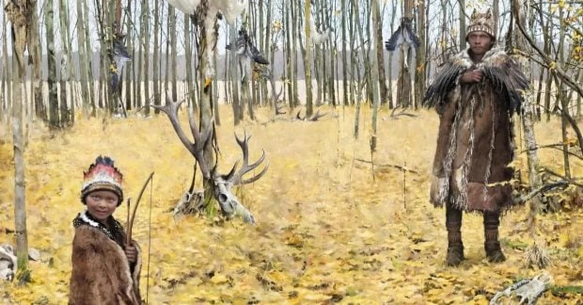 Są skryte w ziemi. Archeolodzy odkopali chłopca z epoki kamienia ubranego w skórę i pióra dzięcioła!