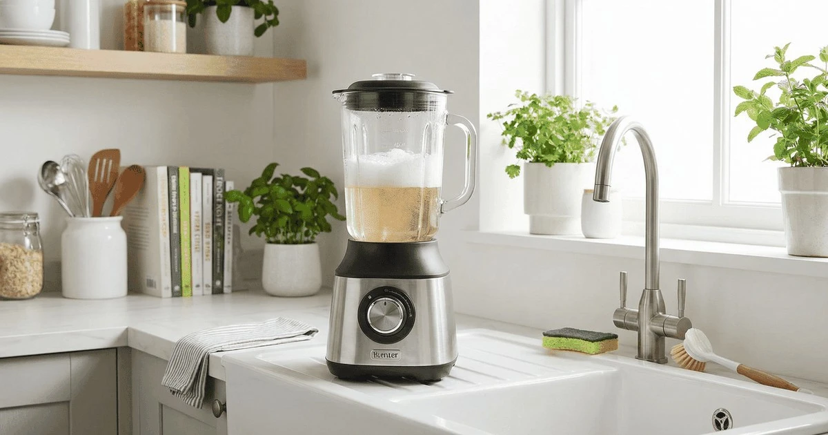 Jak umyć blender w 30 sekund? Prosty trik, który odmieni Twoje życie w kuchni