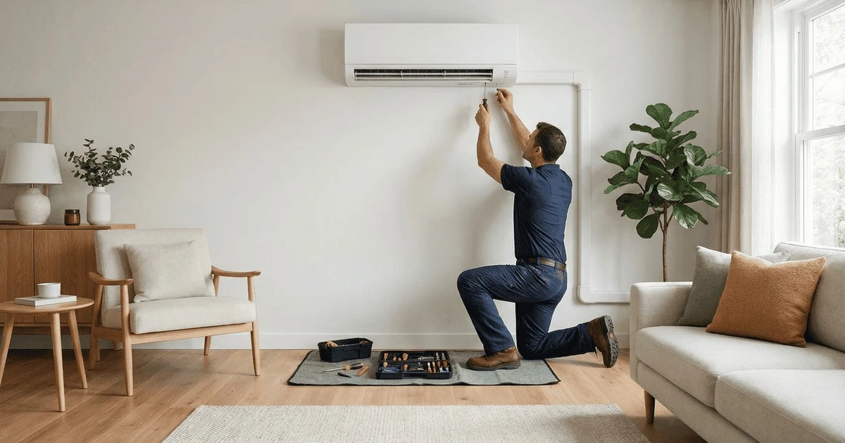 Instalacja klimatyzacji split bez niszczenia ścian: ile to kosztuje?